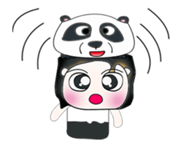 Mr. Dororo. Love Panda.^__^ sticker #13802898
