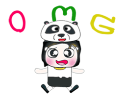Mr. Dororo. Love Panda.^__^ sticker #13802901