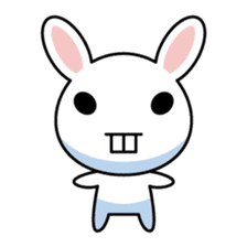 Artificial Rabbit sticker #13802902