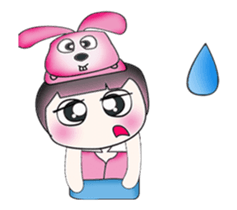 Hello! My name is Kotaro. I love rabbit! sticker #13802985