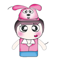 Hello! My name is Kotaro. I love rabbit! sticker #13802994