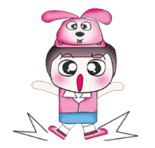 Hello! My name is Kotaro. I love rabbit! sticker #13802995