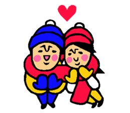 The sticker which is helpful in winter sticker #13803012