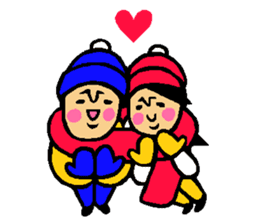 The sticker which is helpful in winter sticker #13803012