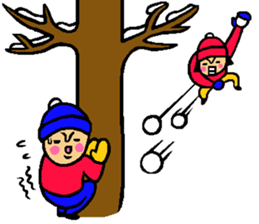 The sticker which is helpful in winter sticker #13803040