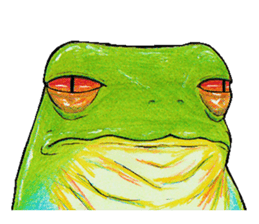 Akame-frogs sticker #13803059