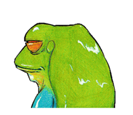 Akame-frogs sticker #13803067