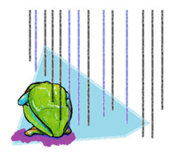 Akame-frogs sticker #13803068