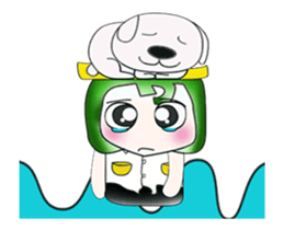 Hi! My name is Masanori. ^_^ love dog. sticker #13803200