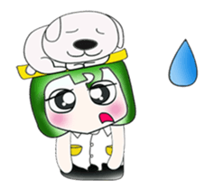 Hi! My name is Masanori. ^_^ love dog. sticker #13803201