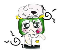 Hi! My name is Masanori. ^_^ love dog. sticker #13803206