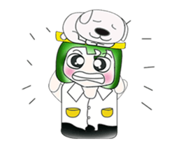 Hi! My name is Masanori. ^_^ love dog. sticker #13803207