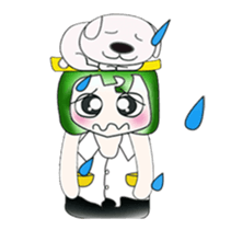 Hi! My name is Masanori. ^_^ love dog. sticker #13803209