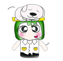 Hi! My name is Masanori. ^_^ love dog. sticker #13803210