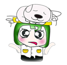 Hi! My name is Masanori. ^_^ love dog. sticker #13803215