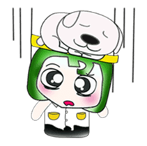 Hi! My name is Masanori. ^_^ love dog. sticker #13803217