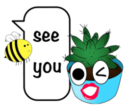Balloon&Cactus sticker #13803266