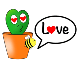 Balloon&Cactus sticker #13803273