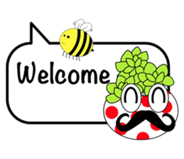 Balloon&Cactus sticker #13803274