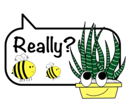 Balloon&Cactus sticker #13803281