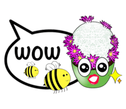 Balloon&Cactus sticker #13803283