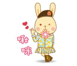 Suave Lapin - Love Army. sticker #13803585