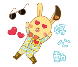 Suave Lapin - Love Army. sticker #13803603