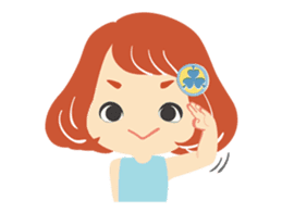 Corin-chan sticker #13803749