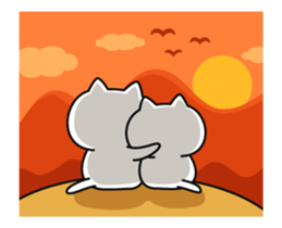 a lot of cute cat animation2 sticker #13804073