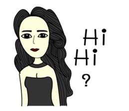 Madam RJ. sticker #13804327