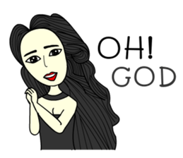 Madam RJ. sticker #13804328