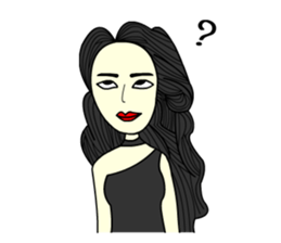 Madam RJ. sticker #13804329