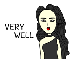 Madam RJ. sticker #13804331