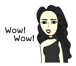 Madam RJ. sticker #13804332