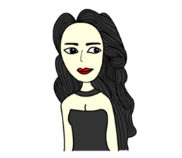 Madam RJ. sticker #13804333