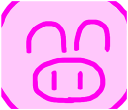 PINK PIG! sticker #13804721