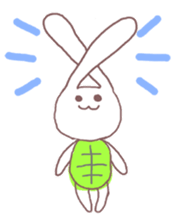 The tortoise which is a rabbit sticker #13805241