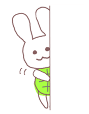 The tortoise which is a rabbit sticker #13805246