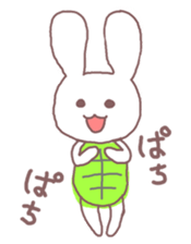 The tortoise which is a rabbit sticker #13805253