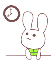 The tortoise which is a rabbit sticker #13805260