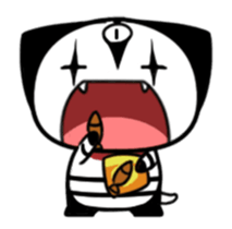 Three eyes cat of the Ha LAN sticker #13805904