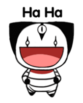 Three eyes cat of the Ha LAN sticker #13805906