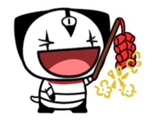 Three eyes cat of the Ha LAN sticker #13805908