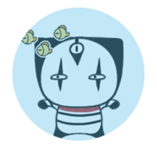 Three eyes cat of the Ha LAN sticker #13805912