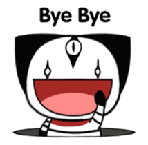 Three eyes cat of the Ha LAN sticker #13805914