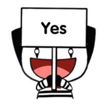 Three eyes cat of the Ha LAN sticker #13805915