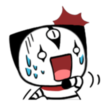 Three eyes cat of the Ha LAN sticker #13805916