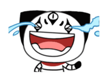 Three eyes cat of the Ha LAN sticker #13805917