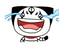 Three eyes cat of the Ha LAN sticker #13805917