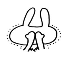 rabbit's piyon sticker #13806521